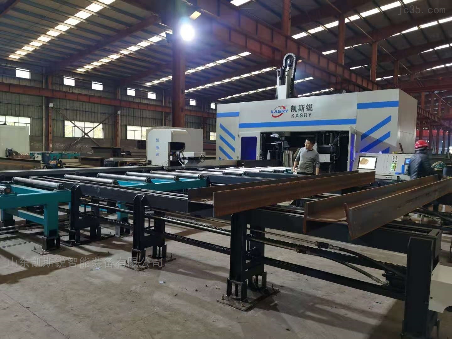 数控h型钢切割机 型钢自动下料生产线